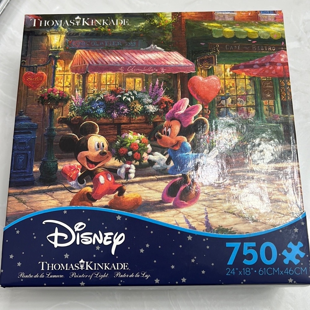 Brand New Thomas Kinkade, Disney puzzle